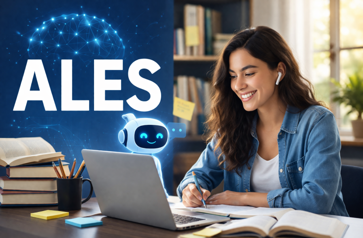 Nettekurs yapay zeka destekli online ALES kursu kapak görseli