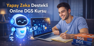 Nettekurs yapay zeka destekli online DGS kursu kapak görseli