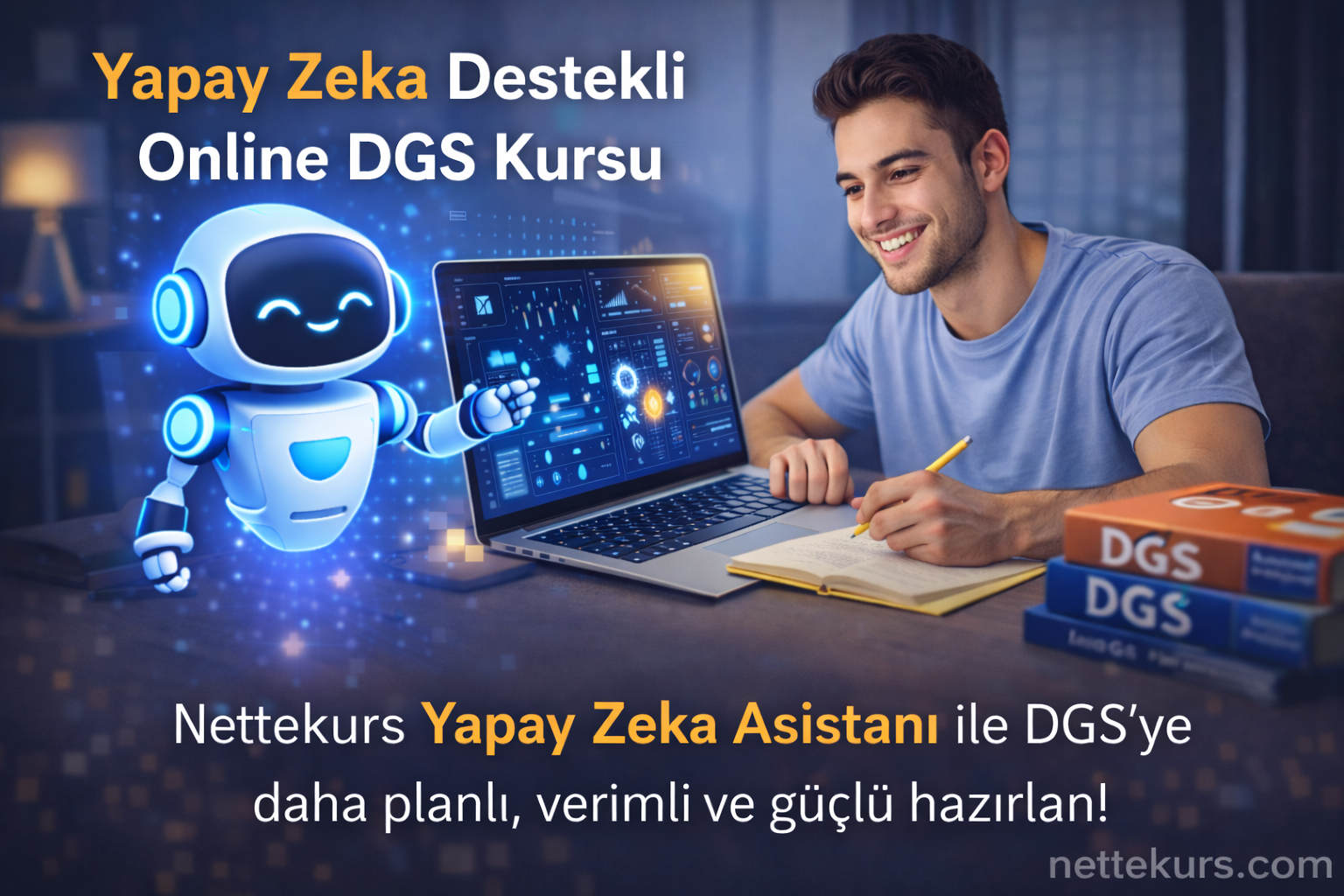 Yapay Zeka Destekli Online DGS Kursu